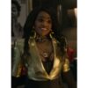 Harlem TV Series Angie Gold And Black Blazer