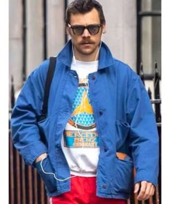 Harry Styles London 2025 Blue Jacket