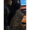 Irina Artenii Subteran 2025 Crisi Tanase Distressed Black Leather Jacket