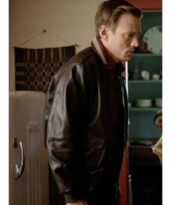 Jake Abel Fog of War 2025 Leather Jacket