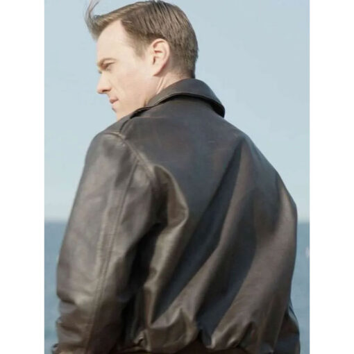 Jake Abel Fog of War 2025 Leather Jacket