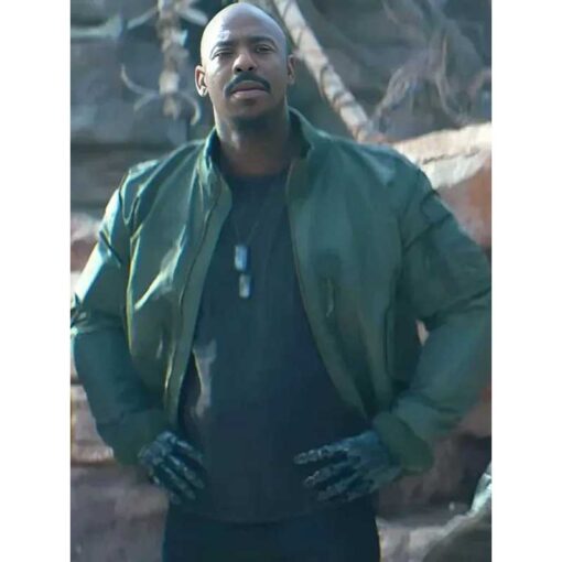 Mehcad Brooks Mortal Kombat II 2025 Green Jacket