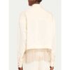 Access Hollywood 2025 Jenna Bush Hager Fringe Trim Satin Shirt