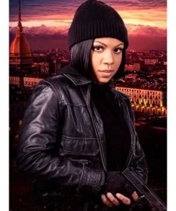 Jhoné Lucas To Get Her 2025 Black Leather Jacket