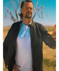 Josh Duhamel London Calling Black Leather Jacket