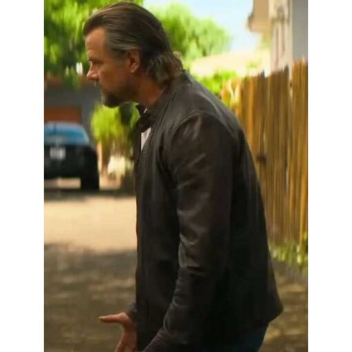 Josh Duhamel London Calling Black Leather Jacket