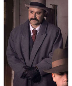 Josh McConville Fear Below 2025 Wool Coat