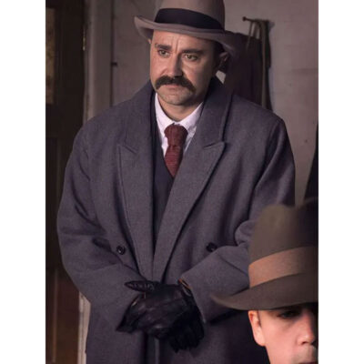 Josh McConville Fear Below 2025 Wool Coat