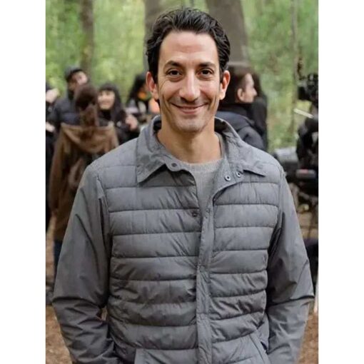 Juan Minujín Caught 2025 Puffer Jacket