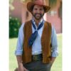 Juan Pablo Di Pace Brown Vest