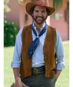 Juan Pablo Di Pace Brown Vest