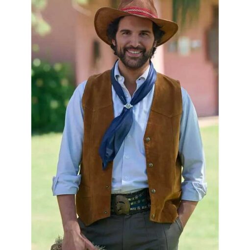 Juan Pablo Di Pace Brown Vest