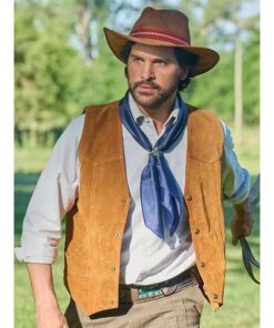 Juan Pablo Di Pace Brown Vest