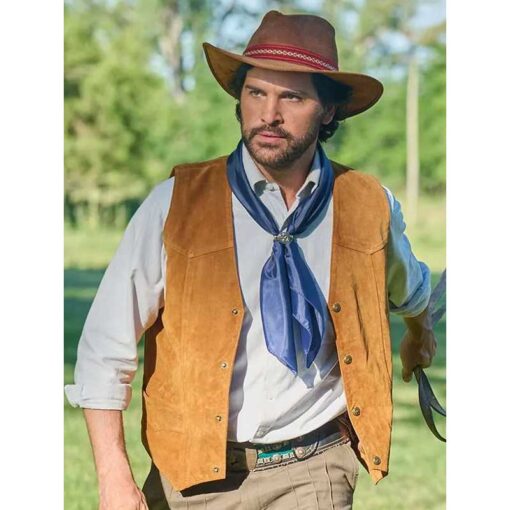 Juan Pablo Di Pace Brown Vest