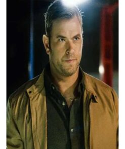 Kellan Lutz Desert Dawn 2025 Brown Jacket