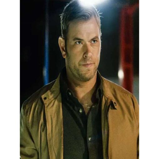 Kellan Lutz Desert Dawn 2025 Brown Jacket