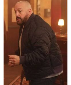 Kevin James Guns Up 2025 Black Bomber Jacket