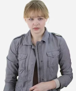 Kick-Ass 2 Chloë Grace Moretz Grey Jacket