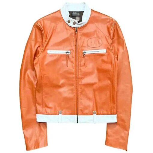 Knicks Game 2025 Kylie Jenner Leather Jacket