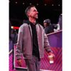 Kyle Shanahan Grey Bomber Jacket