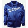 LA Dodgers 1962 Blue Satin Windbreaker Jacket