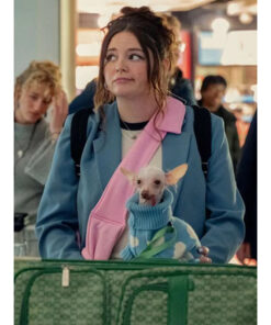 Megan Stalter Too Much 2025 Blue Coat