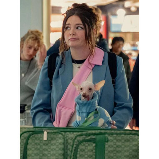 Megan Stalter Too Much 2025 Blue Coat