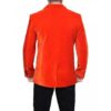 Men’s Black and Orange Tuxedo Dinner Jacket