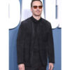 Michael Fassbender Suede Leather Jacket