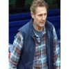 Mike McCann Ice Road Vengeance 2025 Liam Neeson Blue Vest