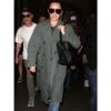 Miley Cyrus 2025 Green Trench Coat