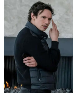 Mountainhead 2025 Cory Michael Smith Puffer Jacket
