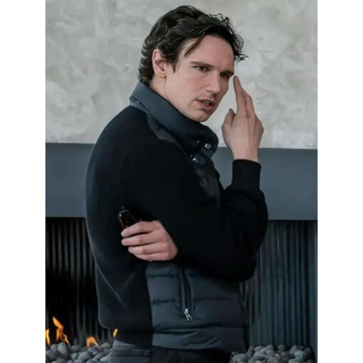 Mountainhead 2025 Cory Michael Smith Puffer Jacket
