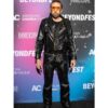 Nicolas Cage Black Moto Leather Jacket