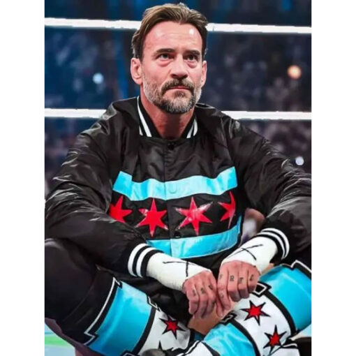 Night of Champions CM Punk Varsity Jacket