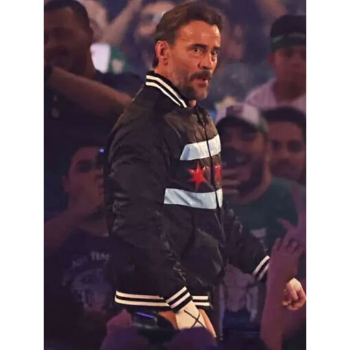 Night of Champions CM Punk Varsity Jacket