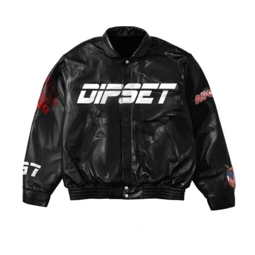 OVO Dipset Diplomats Leather Jacket