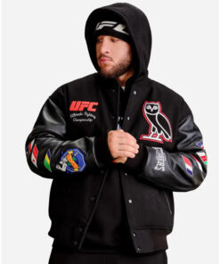 OVO UFC Championship Varsity Jacket