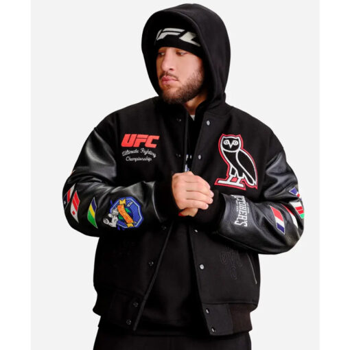 OVO UFC Championship Varsity Jacket