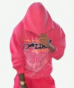 Pink Sp5der Hoodie