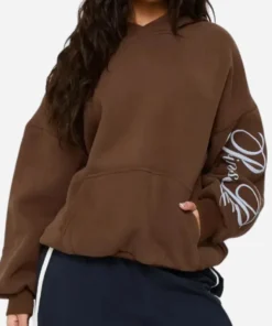 Princess Polly Script Text Graphic Hoodie