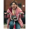Pushers 2025 Rosie Jones Pink Hooded Jacket