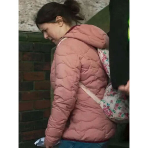 Pushers 2025 Rosie Jones Pink Hooded Jacket