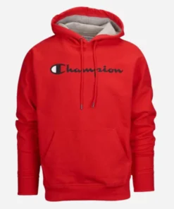 Red Champion Hoodie