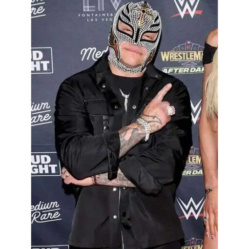 Rey Mysterio WrestleMania Black Jacket