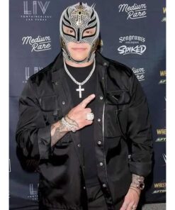 Rey Mysterio WrestleMania Black Jacket