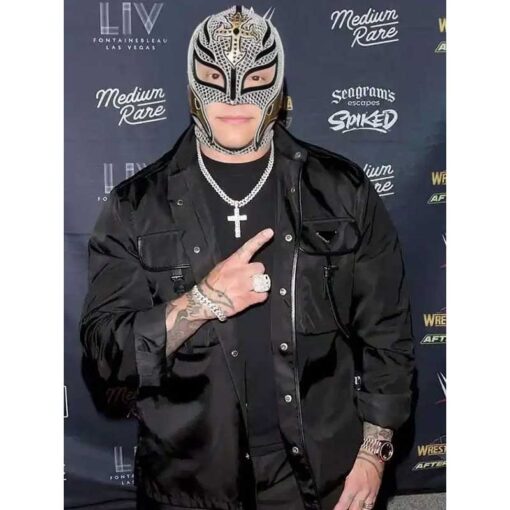 Rey Mysterio WrestleMania Black Jacket