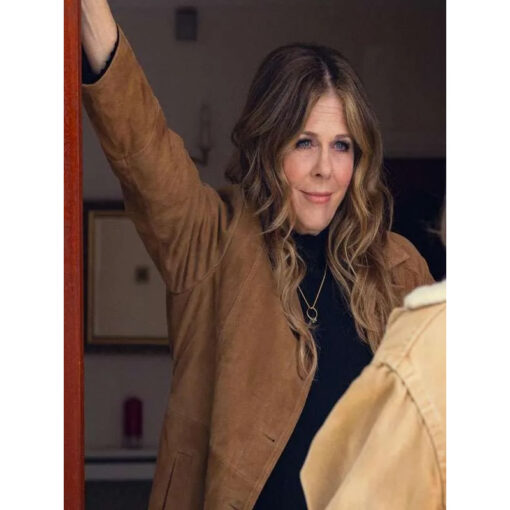 Rita Wilson Too Much 2025 Brown Jacket