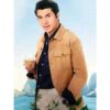 Henry Golding Another Simple Favor Brown Jacket