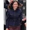 Selena Gomez Street Style 2025 Black Jacket